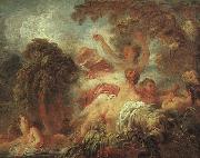 Jean-Honore Fragonard The Bathers oil painting reproduction